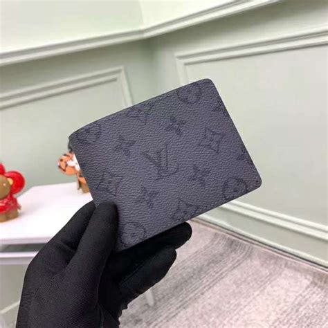 monogram eclipse grey wallet